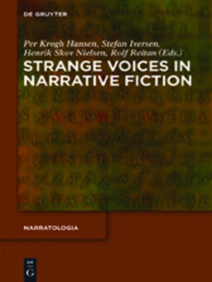 cover image of Strange Voices in Narrative Fiction